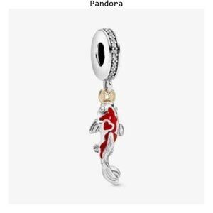 Pandora Good Fortune Carp Fish Dangle Charm